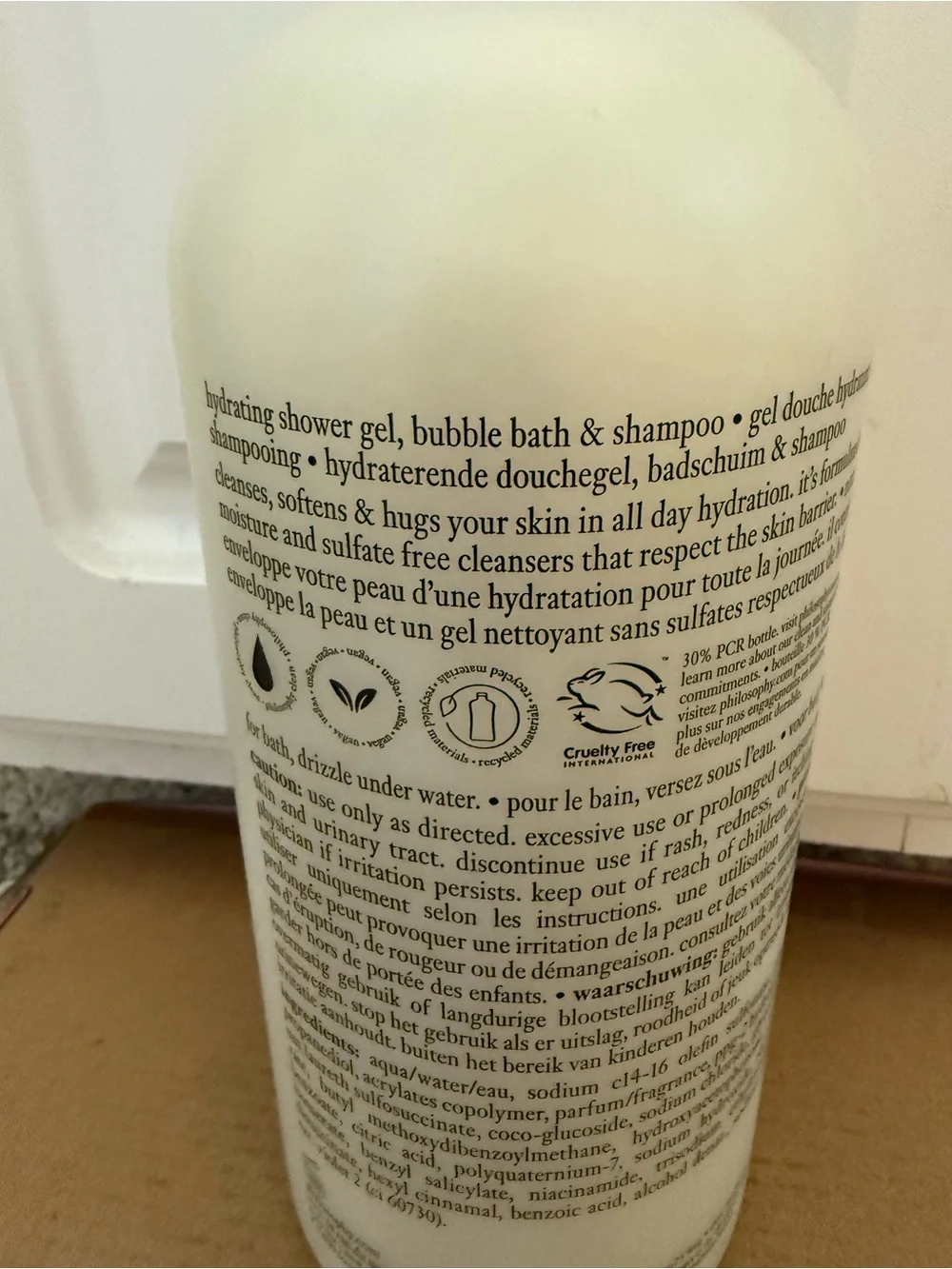 philosophy super-size pure grace shower gel 32 oz  NEW SEALED - Picture 4 of 4